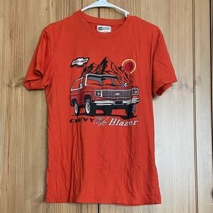 American Needle GM Orange Chevy K5 Blazer Graphic T-Shirt EUC S